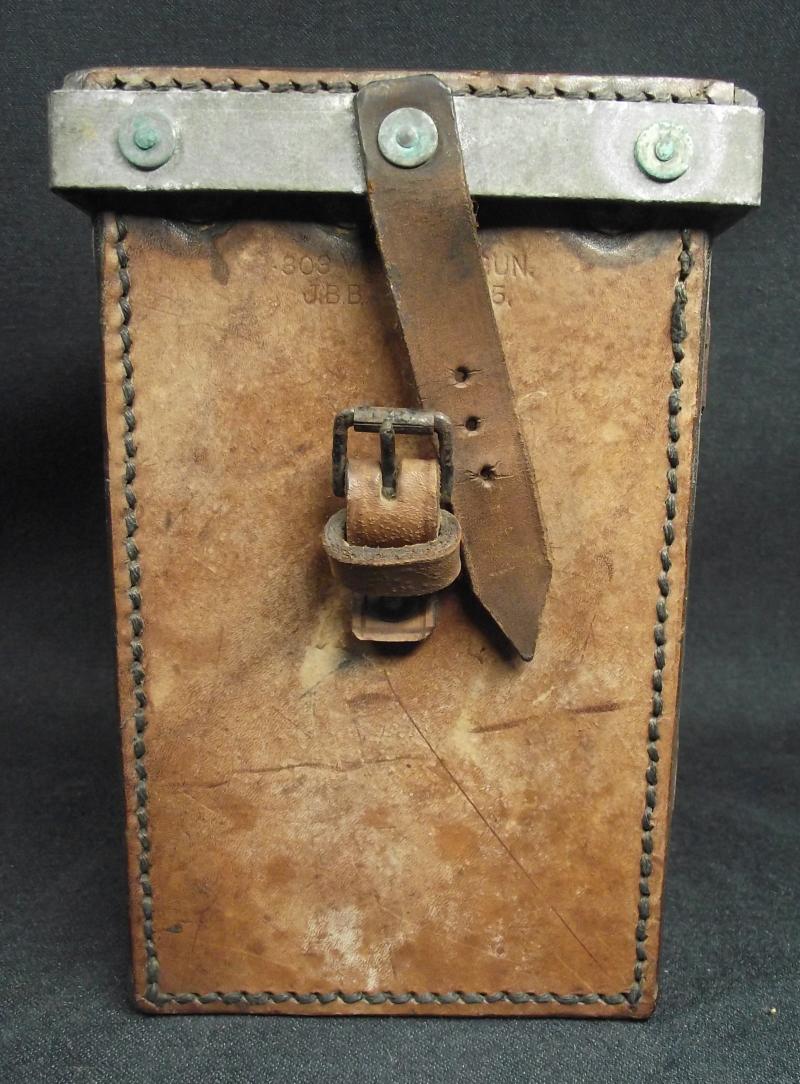 1945 Dated Vickers Machine Gun Spare Parts Box.