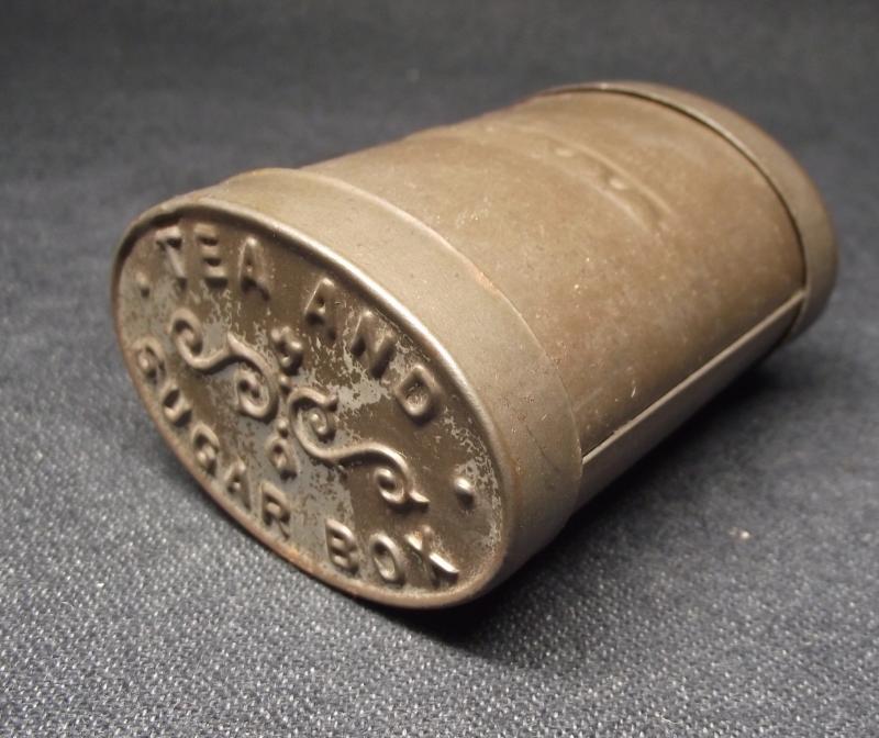 WW1 Tea and Sugar Tin.