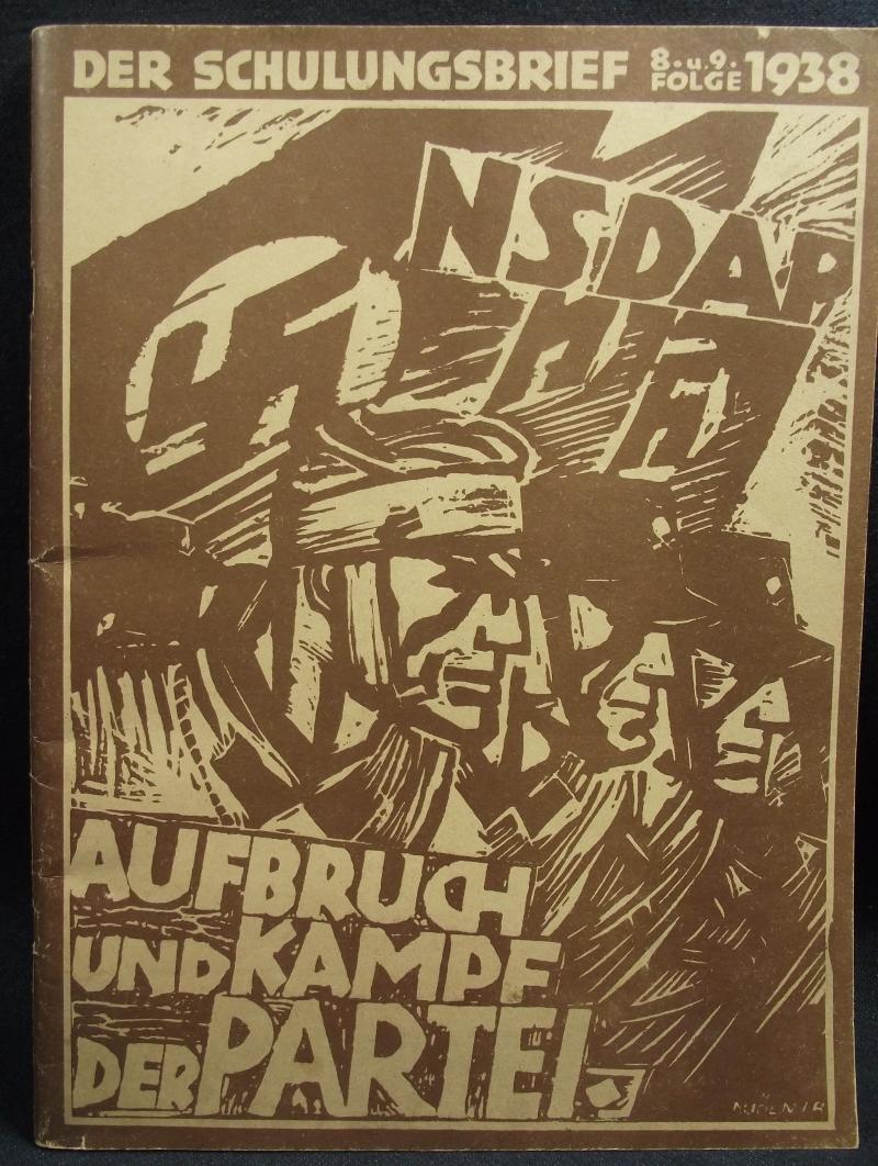 Scarce 1938 Dated NSDAP Aufbruch und Kampf der Partei Book.