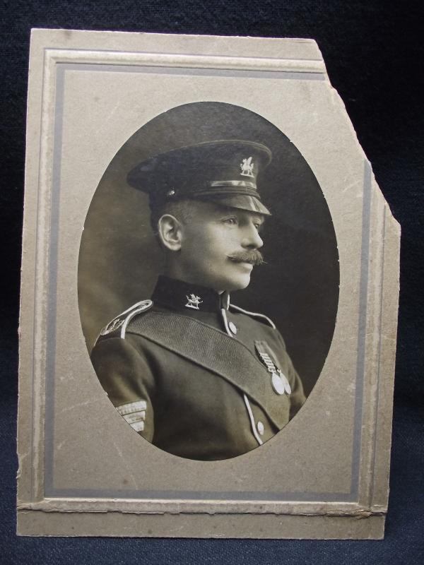 2nd Battalion Monmouthshire Framed Photo and Details.