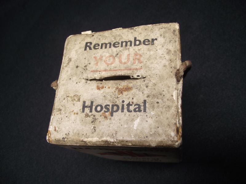 1948 Dated Northampton General Hospital War Memorial Appeal Collection Box.