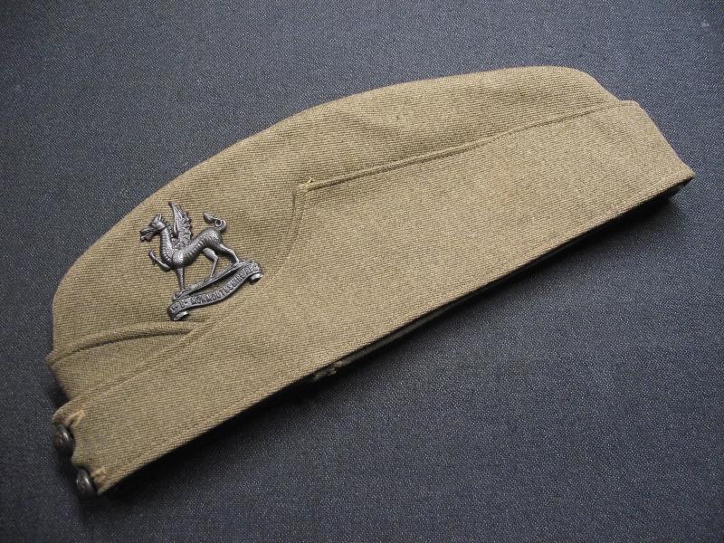 2nd Bn Monmouthshire Regiment Officers Side Cap. Newport Manufactured Cap.