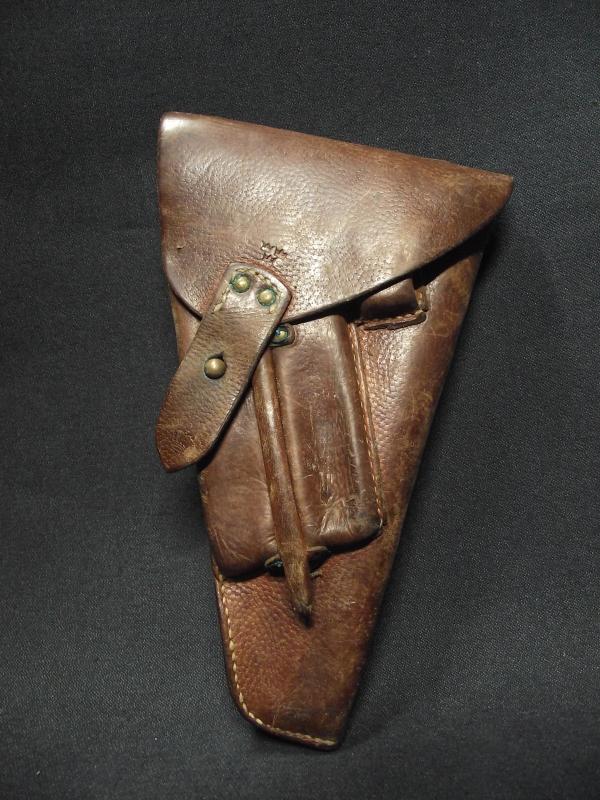 Swedish M/1940 Lahti Pistol Holster and Tools.
