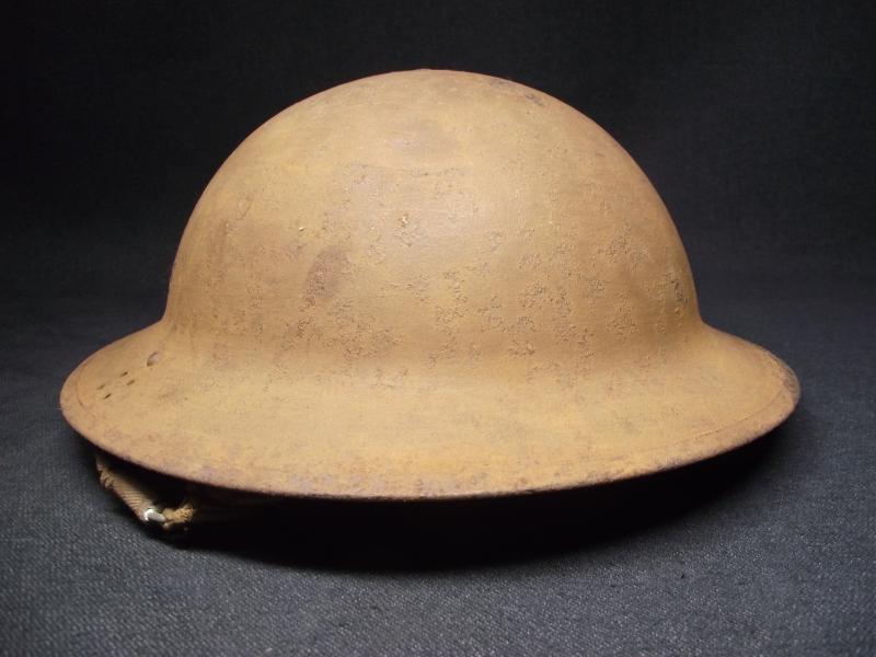 1940 Dated British Army MKII Steel Helmet Relic. Cardiff.