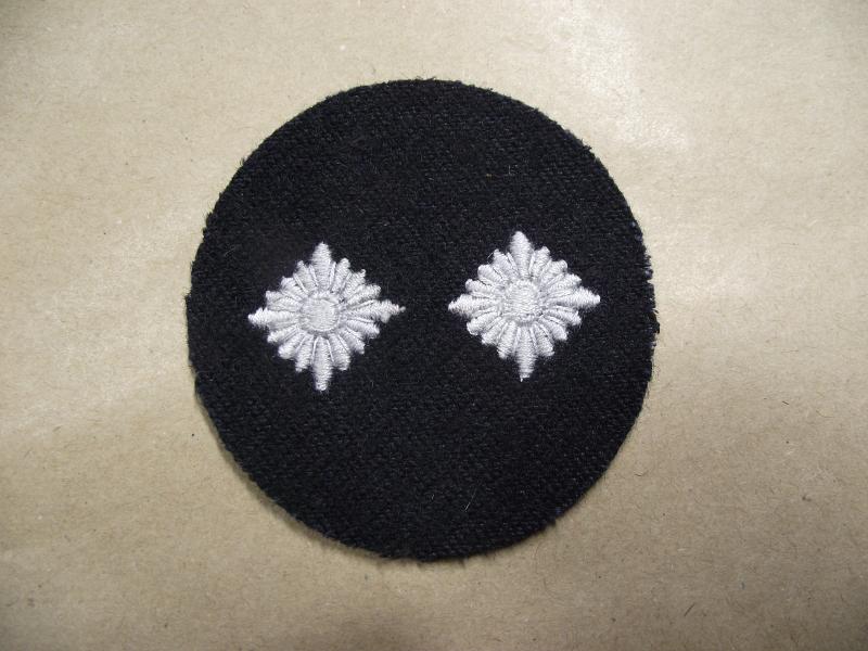 HJ Marine and DJ Cloth Arm Rank Insignia with RZM Paper Tag.