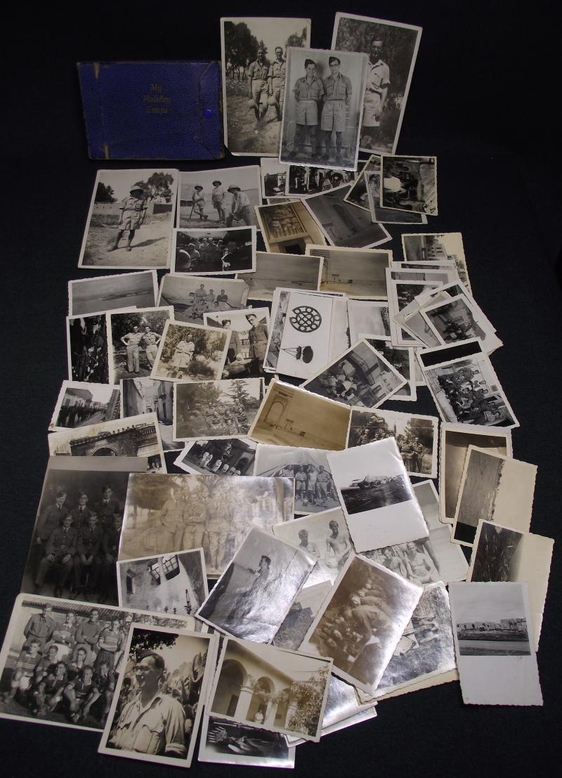 Cardiff WW2 Veteran RAF Photograph Grouping. N.Africa and Italy.