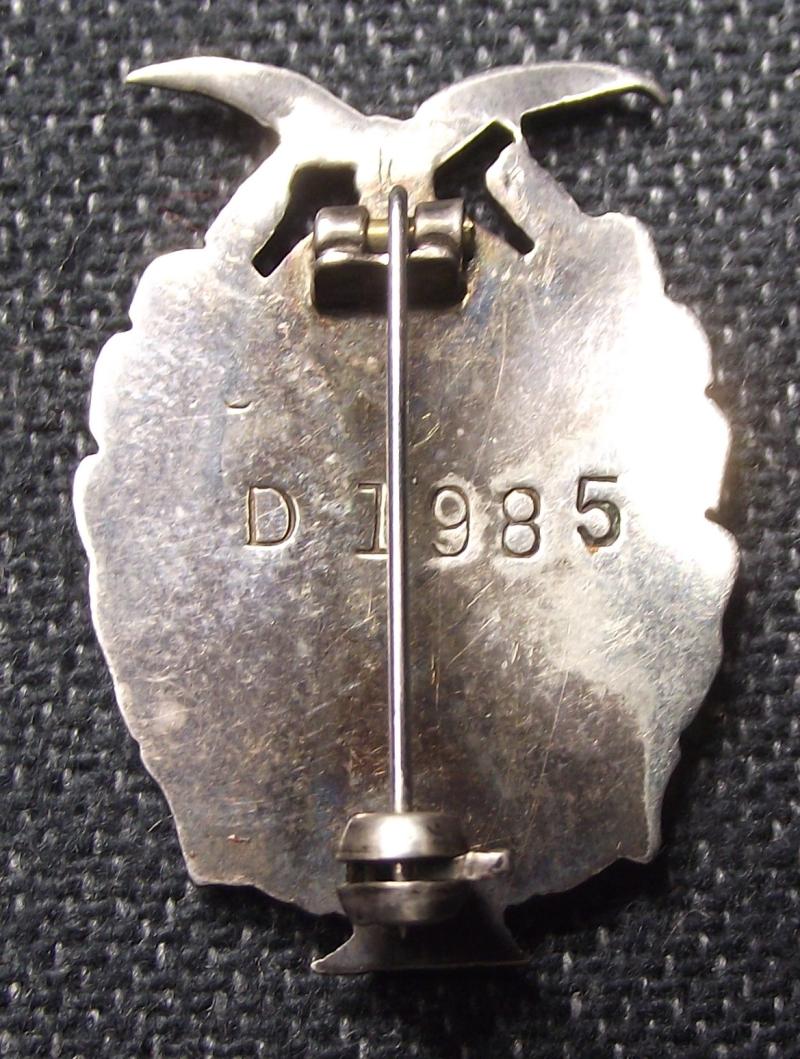 Rare WW2 Air Transport Auxiliary ''ATA'' Membership Lapel Badge. Numbered.