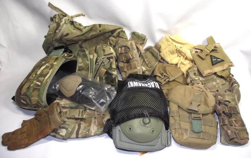 144 Parachute Field Ambulance Field Gear Grouping. Cardiff.