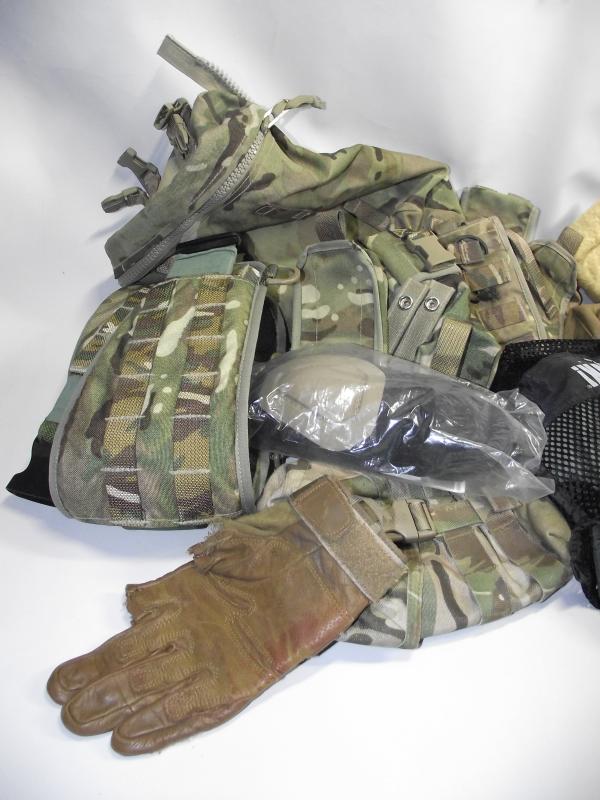 144 Parachute Field Ambulance Field Gear Grouping. Cardiff.