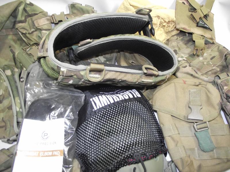 144 Parachute Field Ambulance Field Gear Grouping. Cardiff.