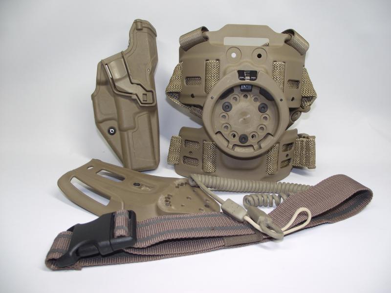 144 Parachute Field Ambulance Field Gear Grouping. Radar Pistol Rig. Cardiff.