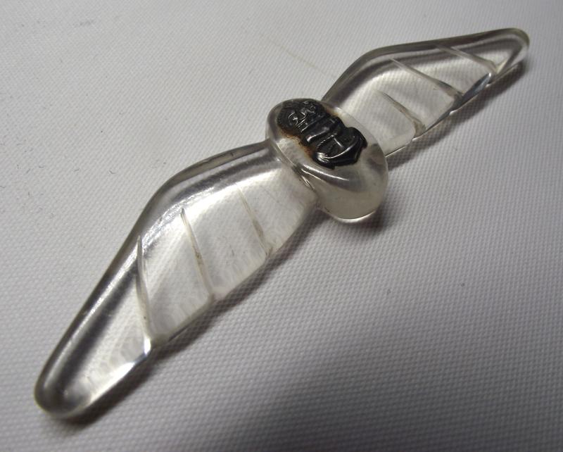 WW2 Fleet Air Arm Pexiglass Wings.