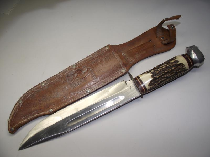 Large Vintage Sheath Knife. Spesco Germany.