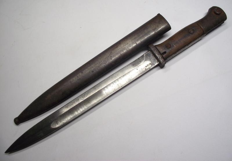 WW1 German SG84/98 Bayonet. Gottlieb Hammesfahr/ Bayard Knight.