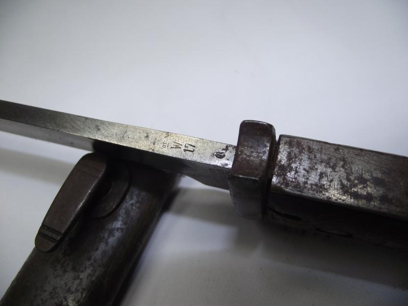 WW1 German SG84/98 Bayonet. Gottlieb Hammesfahr/ Bayard Knight.