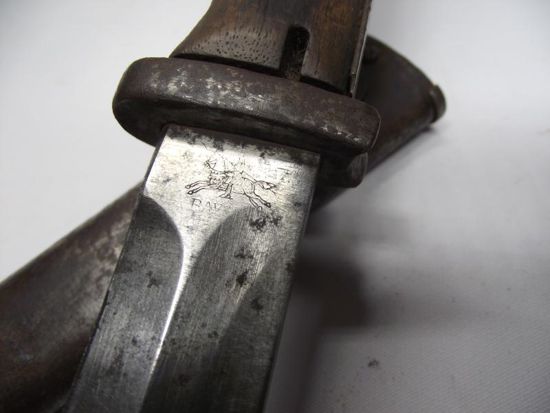 WW1 German SG84/98 Bayonet. Gottlieb Hammesfahr/ Bayard Knight.
