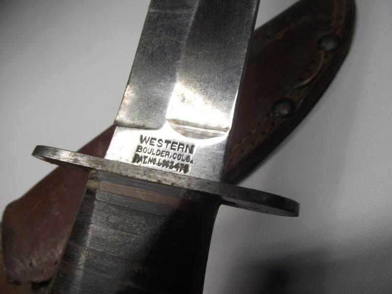 WW2 US Combat Knife. Western ''Shark''.