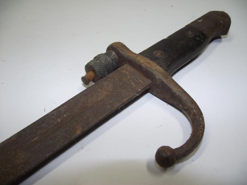 Turkish 1890 Bayonet Converstion. Communications Wiring Earth.