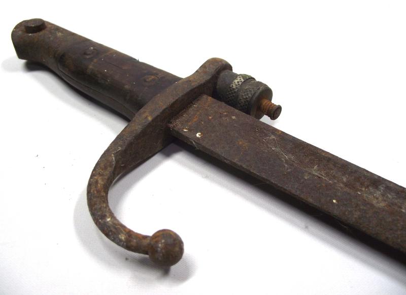 Turkish 1890 Bayonet Converstion. Communications Wiring Earth.