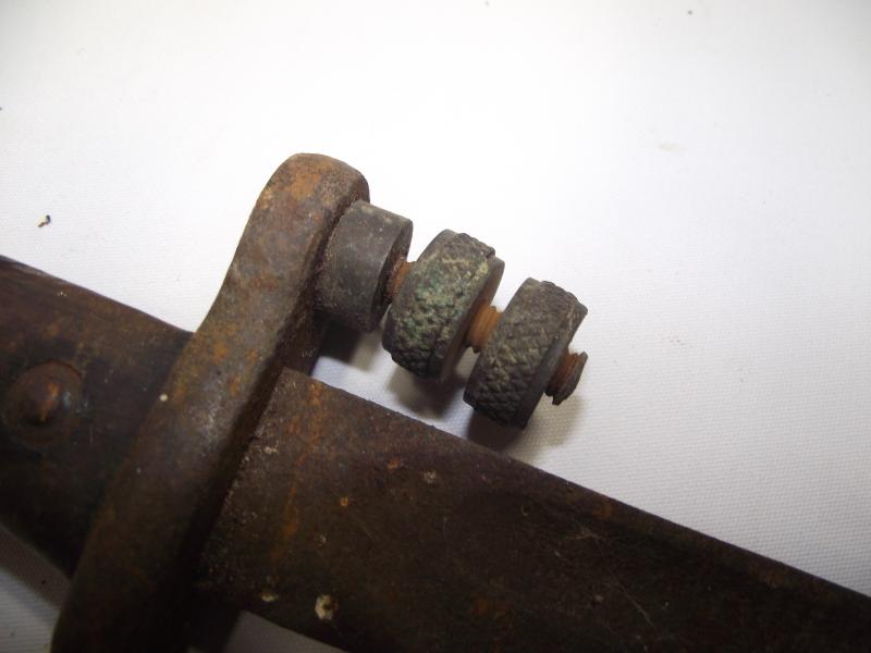 Turkish 1890 Bayonet Converstion. Communications Wiring Earth.