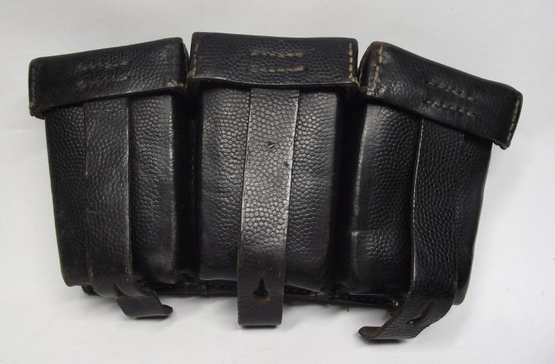 WW2 German K98 Leather Ammo Pouch. RbNr.
