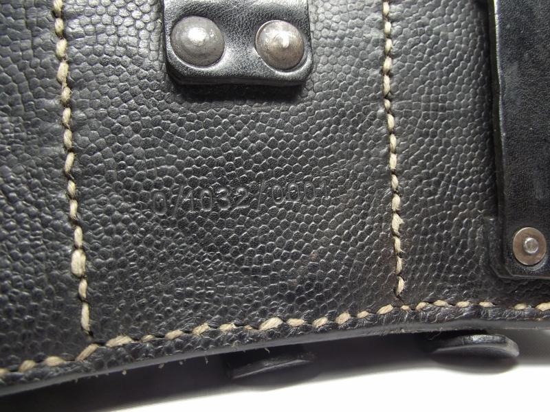WW2 German K98 Leather Ammo Pouch. RbNr.