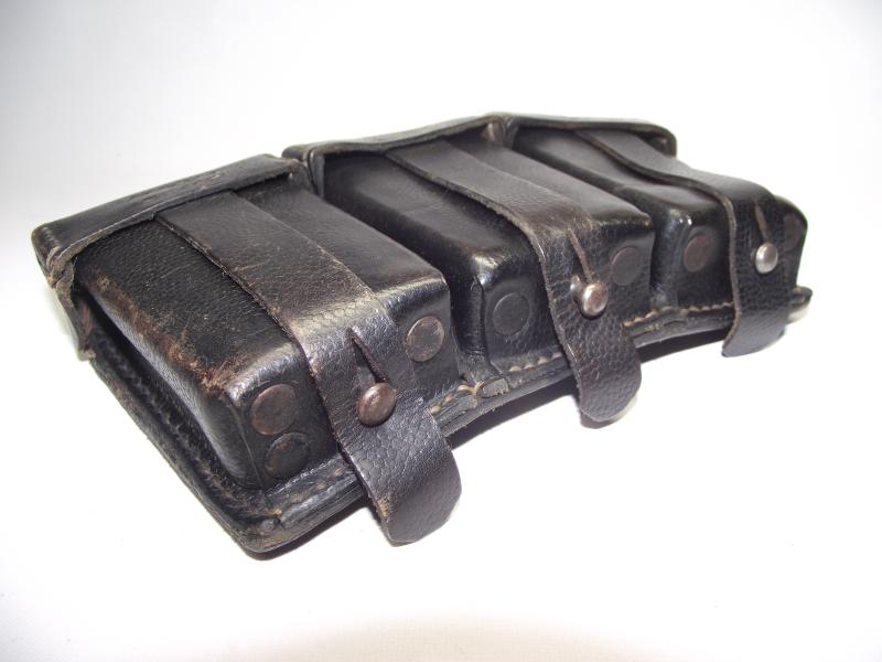WW2 German K98 Leather Ammo Pouch. RbNr.