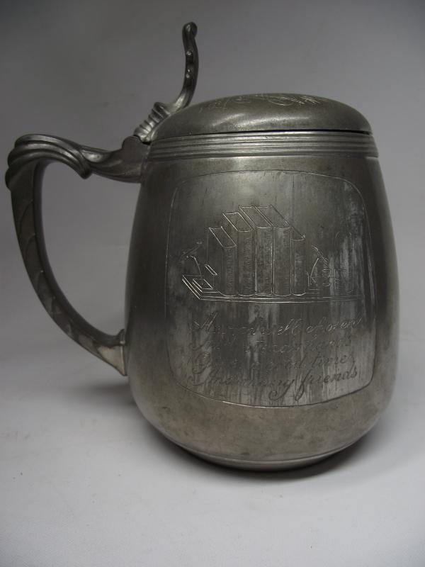 Dutch Jacht 323 Squadron Dedicated Souvenir Beer Tankard.