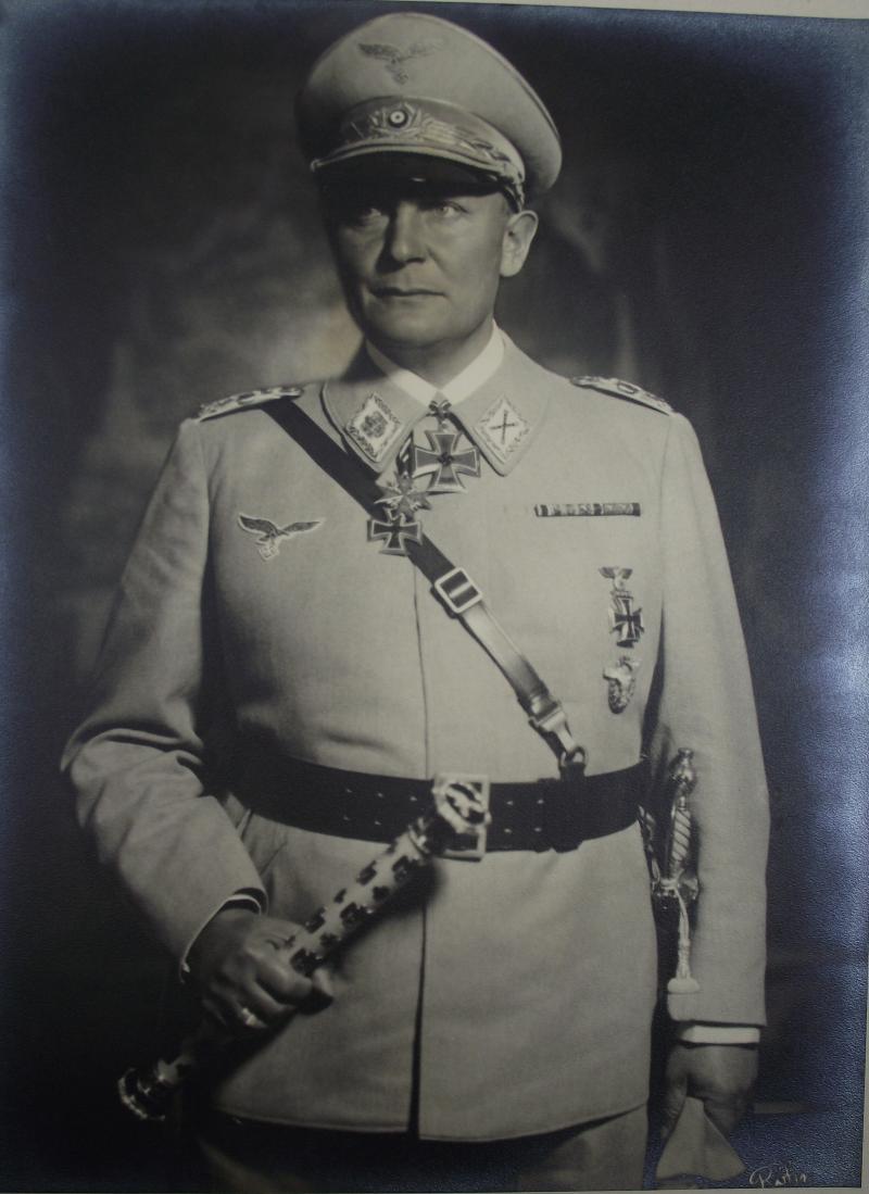 Large Herman Goering Photo.
