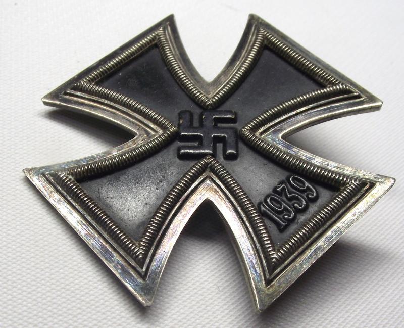 WW2 German Boxed Iron Cross 1st Class. MM15, Fredrich Orth.