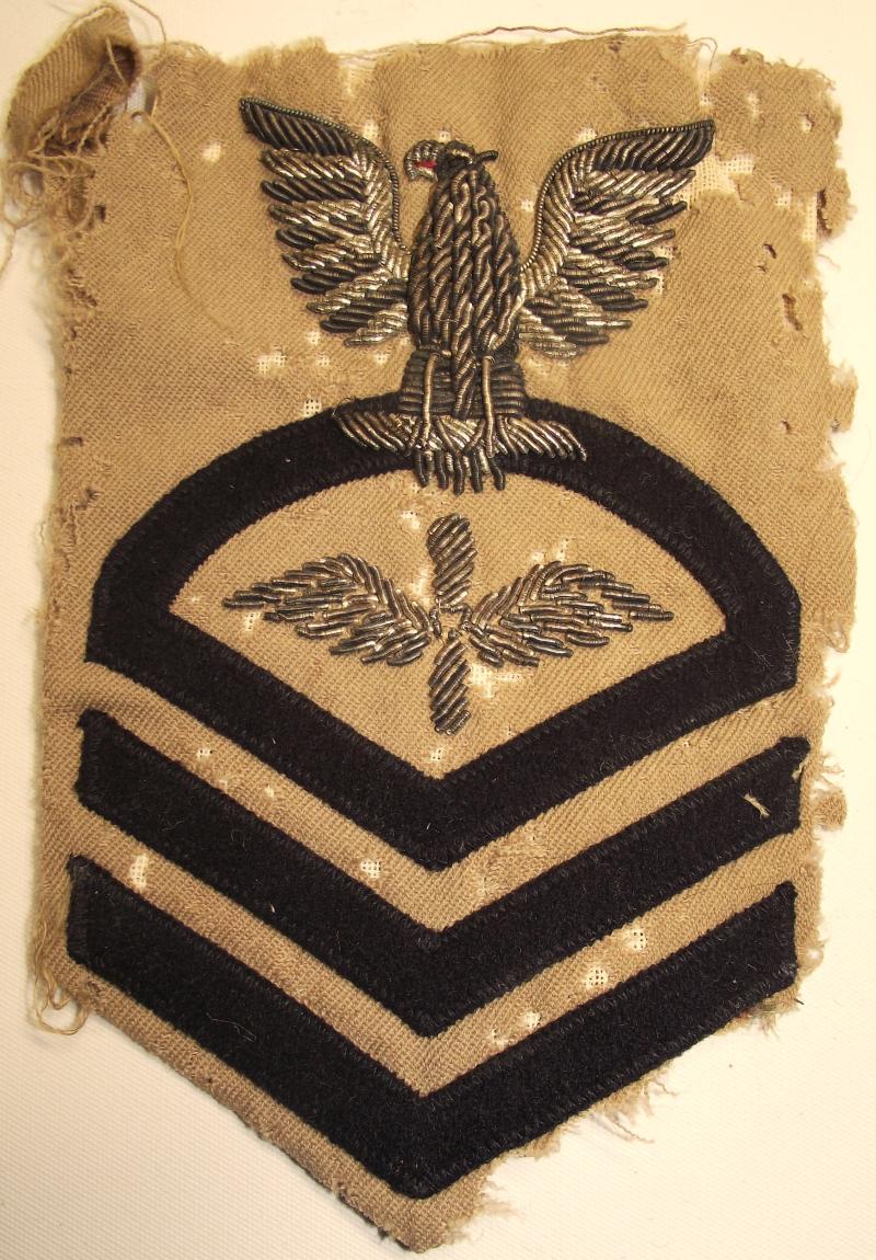 WW2 USAF Bullion Rank Insignia.