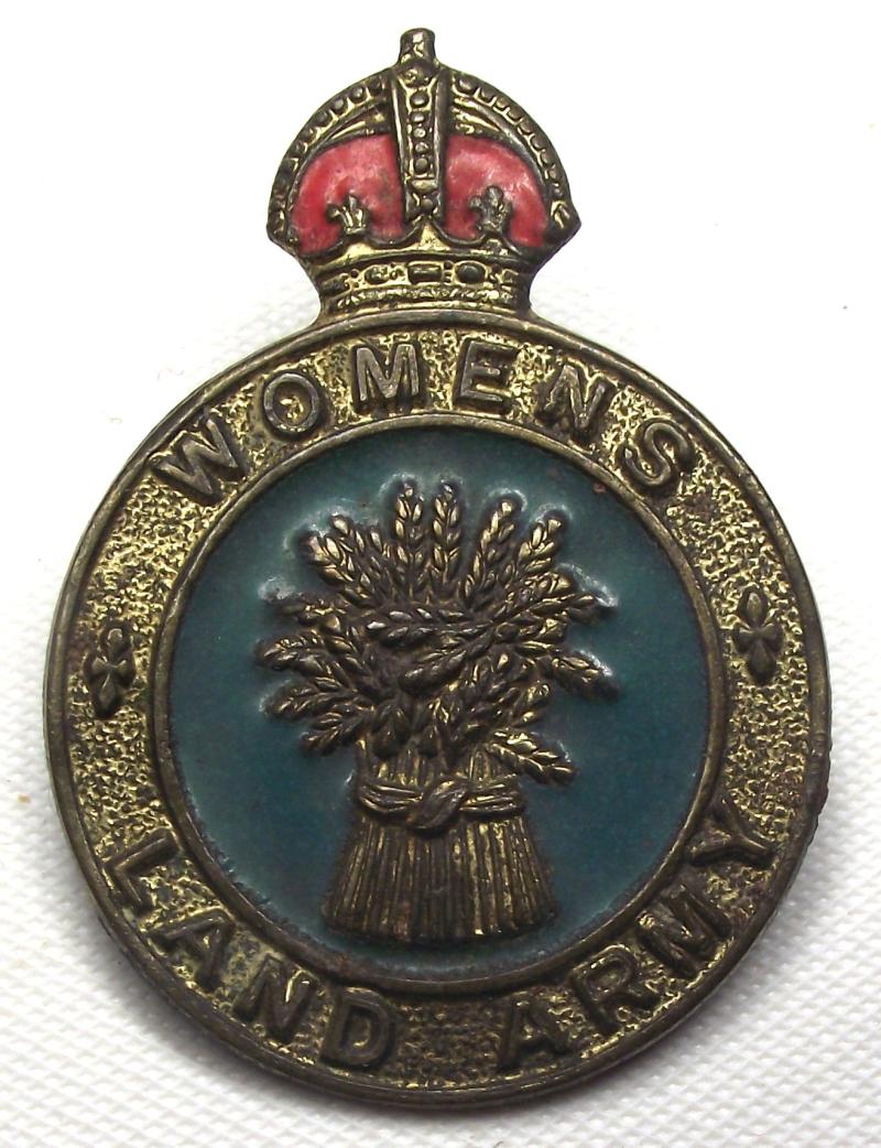 WW2 British WLA Cap Badge.