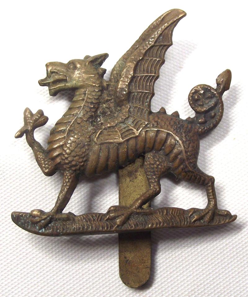 2nd Battalion Monmouthshire Regiment Cap Badge.