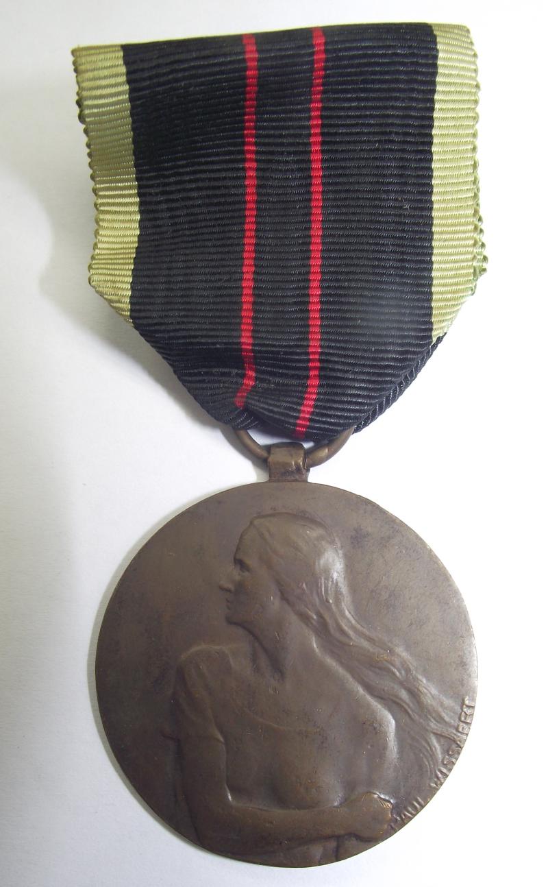 Belgium Resistance Medal,1940/45.