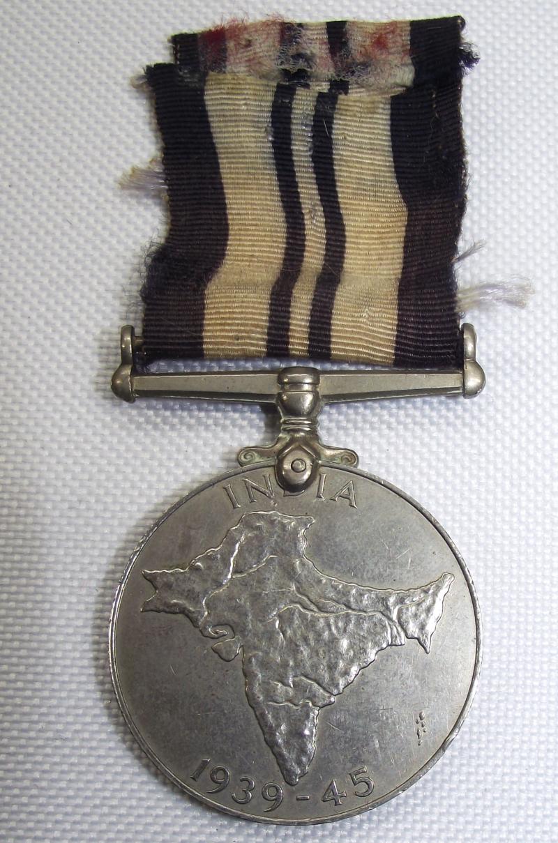 WW2 Indian Service Medal.