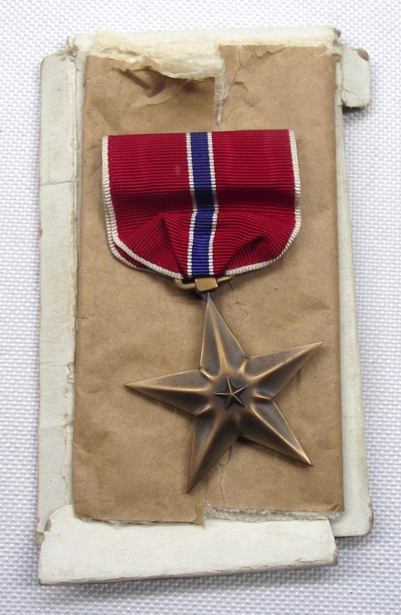 WW2 U.S. Boxed Bronze Star.