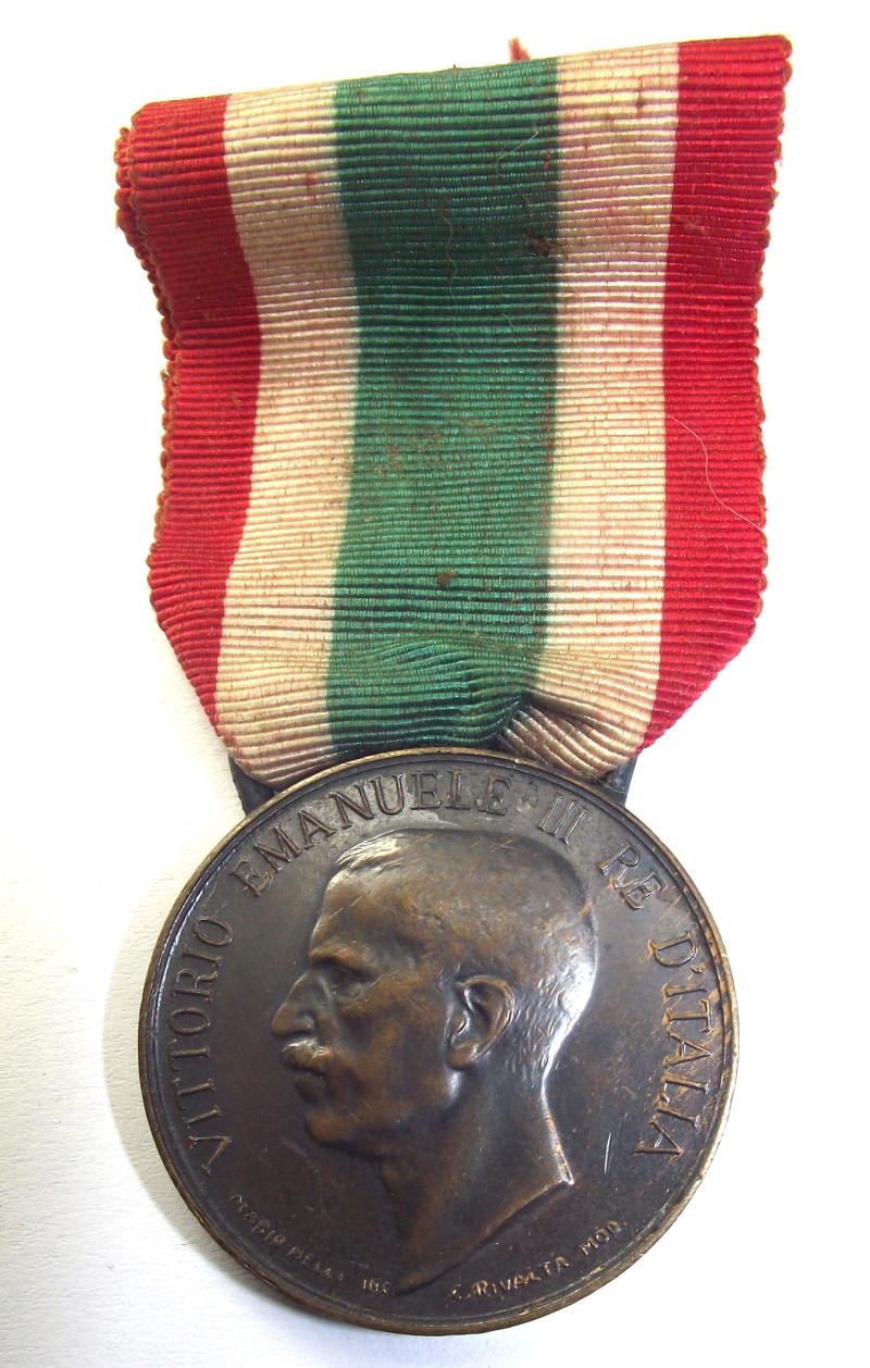 1848-1918 Italian Unification Medal.