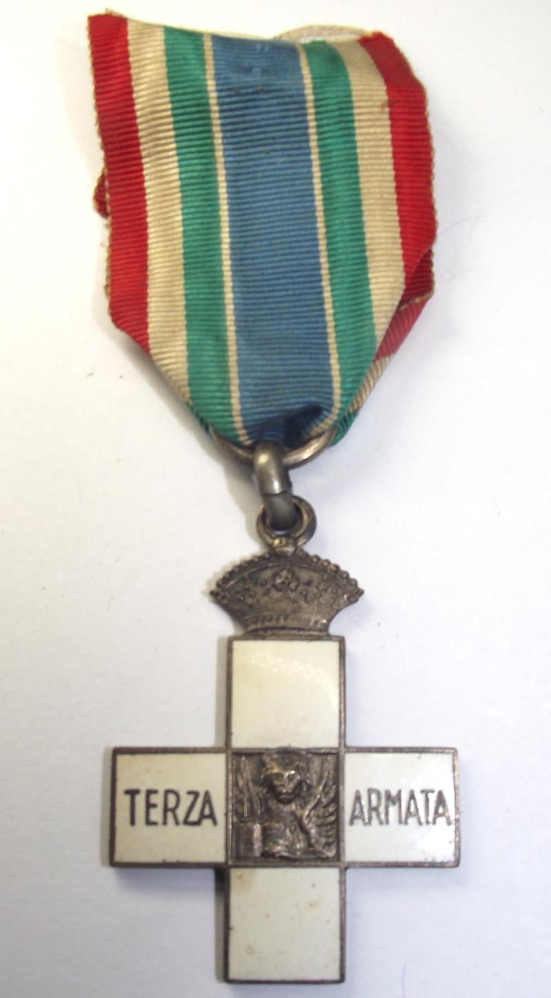 Italian WW1 Third Army Commemorative Cross, Terza Armata.