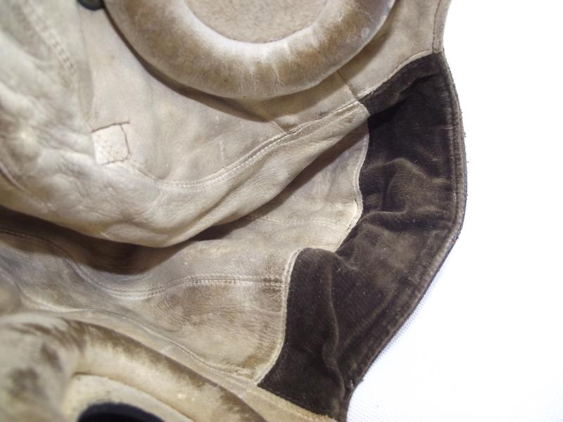 Early ''C-Type'' Flying Helmet with Bennett Buckle.