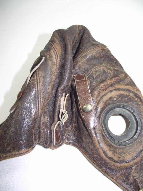 Early ''C-Type'' Flying Helmet with Bennett Buckle.