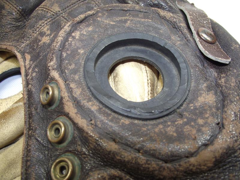 Early ''C-Type'' Flying Helmet with Bennett Buckle.