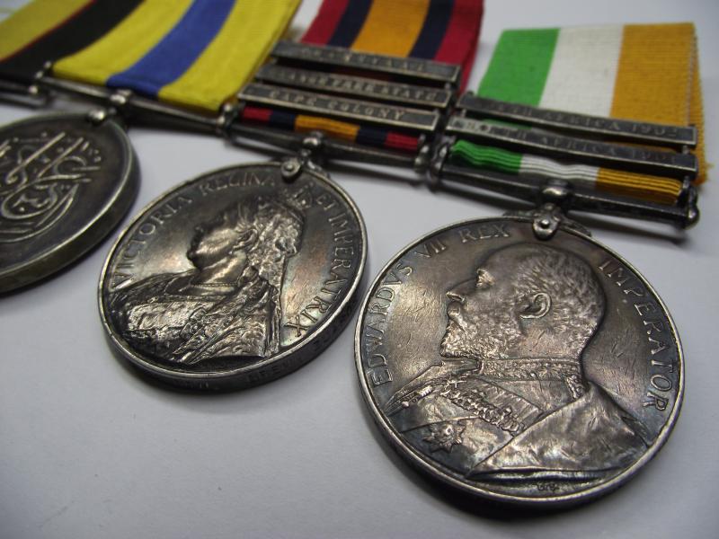 Victorian Grenadier Guards Sudan Boer War Medal Group.