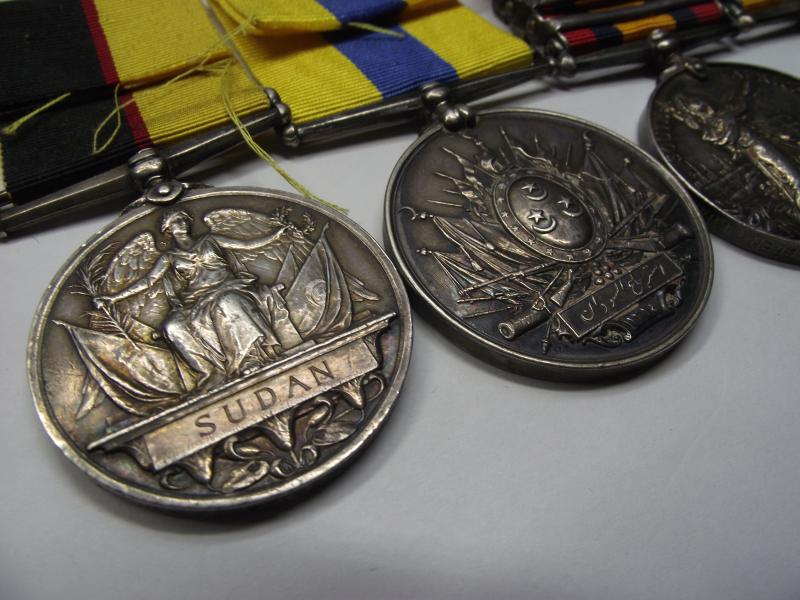 Victorian Grenadier Guards Sudan Boer War Medal Group.