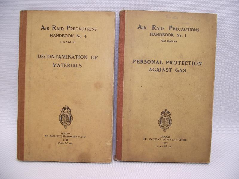 1938 Dated ARP Handbooks, No1 and No4.