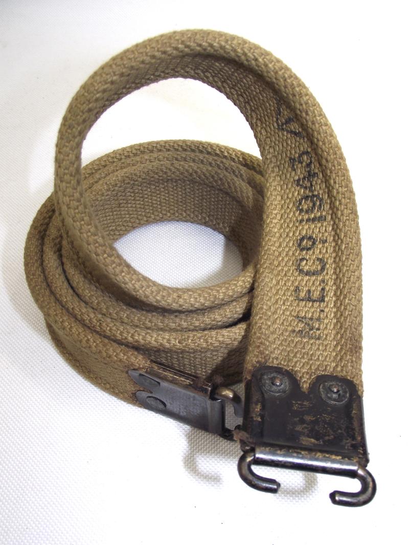 British 1943 Dated .303 Rifle Sling.