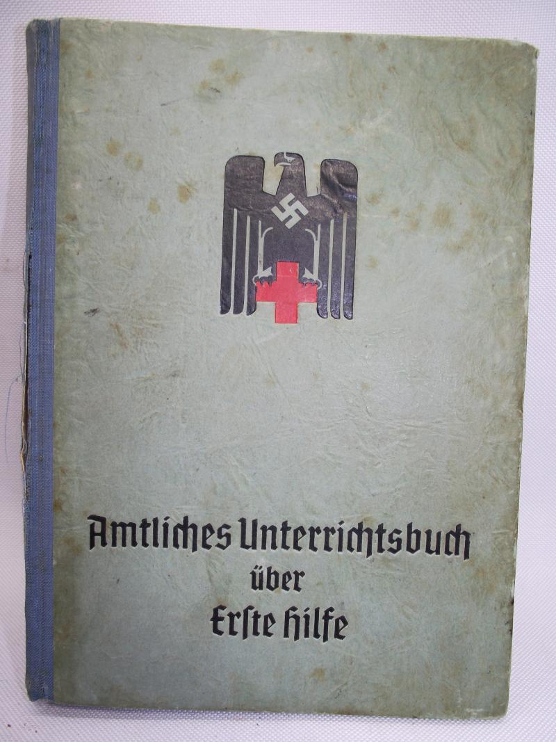 German 1941 Dated DRK, Red Cross, Book.