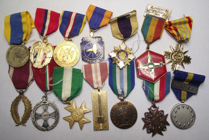 14 X Various ''World'' Medals.