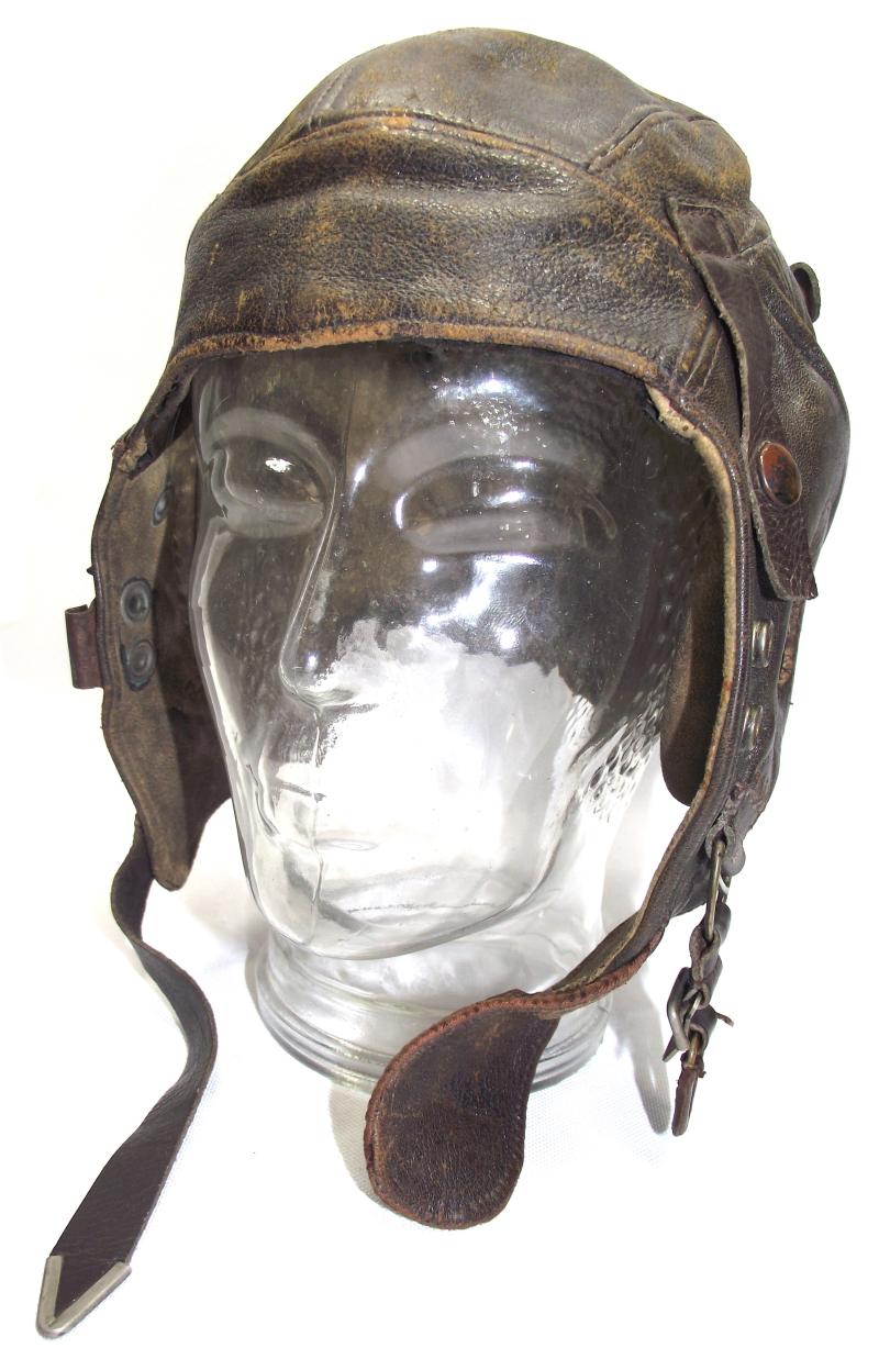 Early ''C-Type'' Flying Helmet with Bennett Buckle.