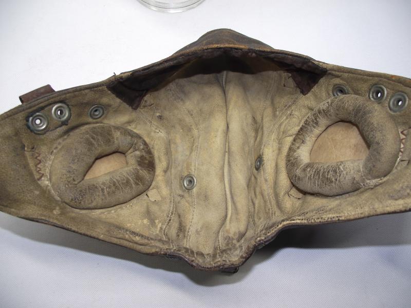 Early ''C-Type'' Flying Helmet with Bennett Buckle.