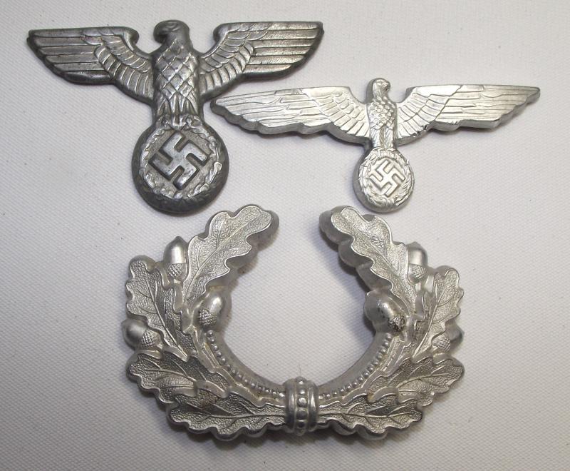 WW2 German Visor Cap Insignia.